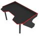 Геймерский стол Zeus Geroy черный/красный 10079 фото 2