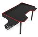 Геймерский стол Zeus Geroy черный/красный 10079 фото 1