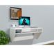 Навесной стол Comfy-Home AirTable-II WT Mini (белый) 10209 фото
