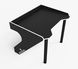 Геймерський стіл Zeus Geroy-2 чорний/білий 10084 фото