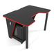 Геймерський стіл Zeus Ivar-1200 чорний/червоний 10098 фото