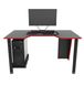 Геймерский стол Zeus Gamer-2 черный/красный 10055 фото 2