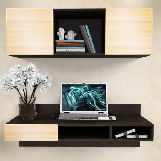 Навесной стол Comfy-Home AirTable X1 Kit, Венге 10186 фото