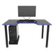 Геймерський стіл Zeus Gamer-3 чорний/синій 10063 фото 2