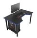 Геймерський стіл Zeus Gamer-3 чорний/синій 10063 фото 4