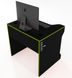 Геймерский стол Zeus Tron-3 черный/зеленый 10037 фото 2