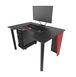 Геймерський стіл Zeus Gamer-1 чорний/червоний 10027 фото