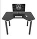 Геймерський стіл Zeus Pixel чорний/білий 10064 фото 2