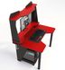 Геймерский стол Zeus Ivar-3 1400 красный/черный 10116 фото