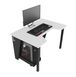 Геймерський стіл Zeus Gamer-1 білий/чорний 10030 фото