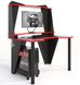 Геймерский стол Zeus Ivar-3 1400 черный/красный 10115 фото 2