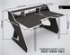 Геймерський стіл Zeus Tim-2 чорний/білий 10168 фото 5